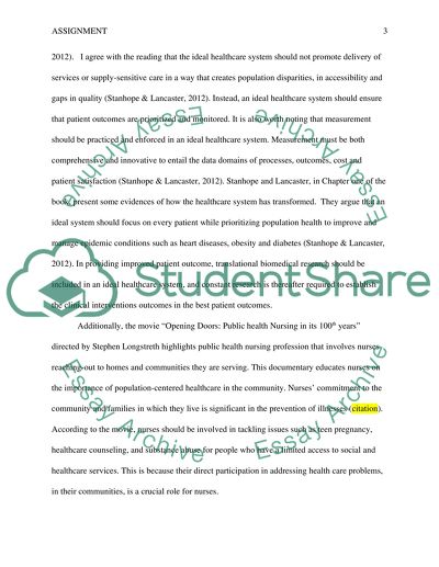 Shortcomings of the healthcare system in the U.S