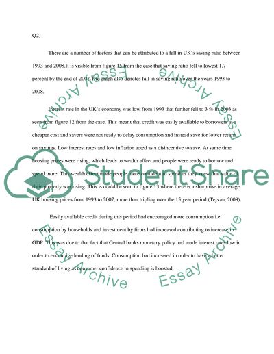The Trend of Economic Growth in the UK Economy