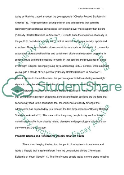 The negative effects of obesity on youth