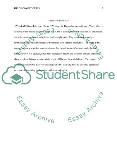 Discovery of HIV