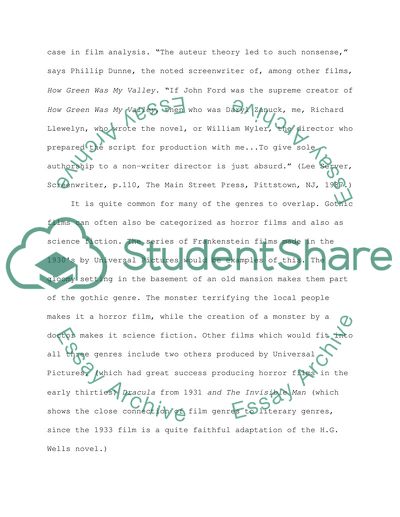 Hollywood Cinema and Film Genre Reader