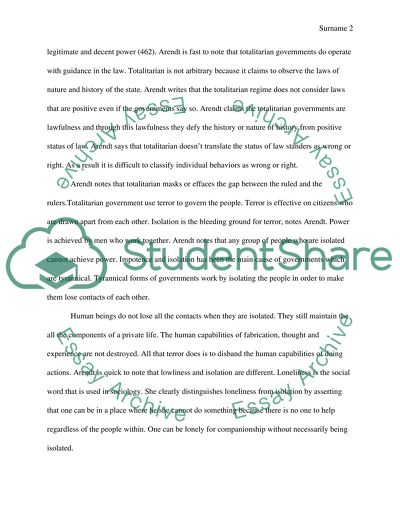 Hannah Arendts Writing