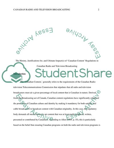 Canadian Radio and Television Broadcasting