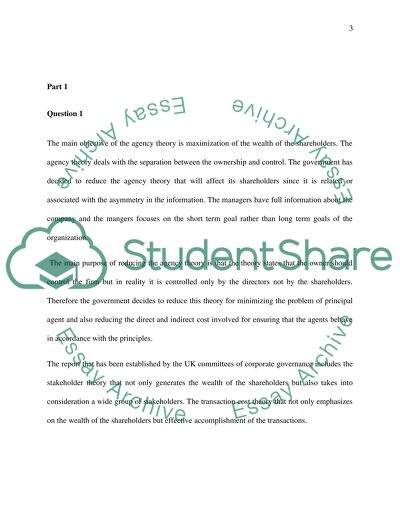 Corporate Governance and Audit