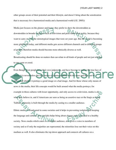 Ethnic Diversity in Ads and Media