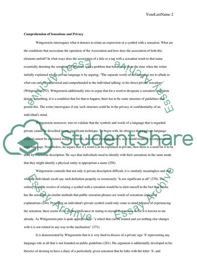 Philosophical Investigations