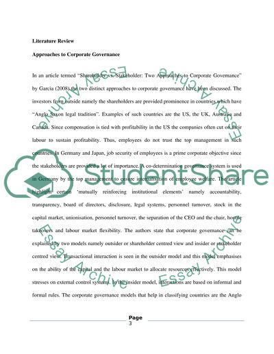 Corporate Governance in Gulf Countries - Three Empirical Analysis