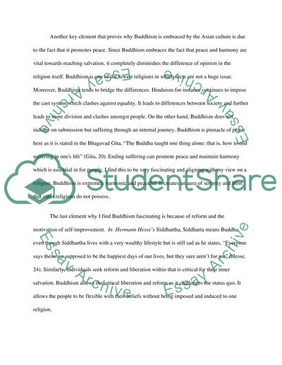 The Influence of Buddhism on Life