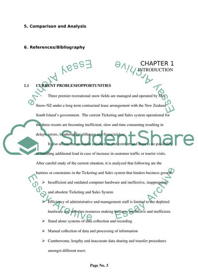 Automation of Snow-NZ Sales Ticketing and Sales System