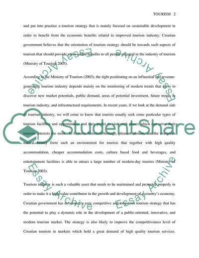 A Critique of Tourism Policy and Planning in Croatia