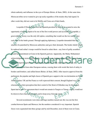 Spanish Moroccan War 1860