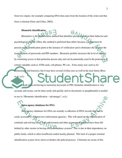 Technological Advances in Criminal Identification Procedures