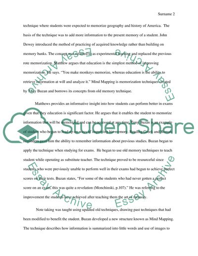 Mind Mapping - a Life-Changing Memory Technique