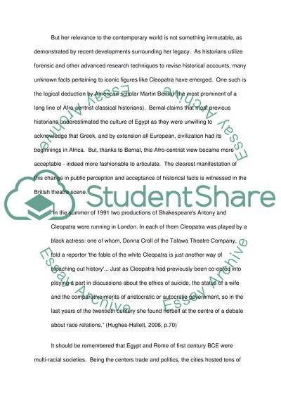 Cleopatra - Her Influence & Effect on Culture