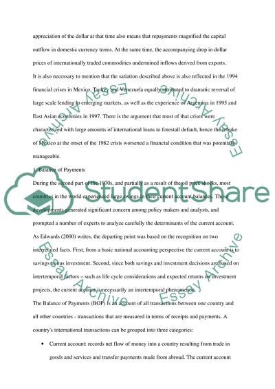 International Economic Relations - Latin American Nations