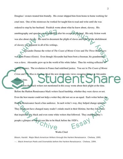 Before the Harlem Renaissance