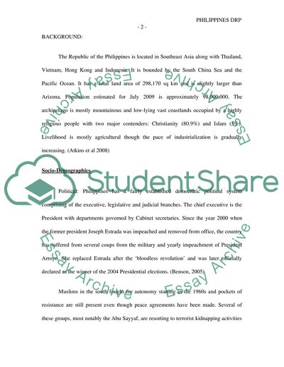 MHE512 - Disaster Relief Module 1 - SLP