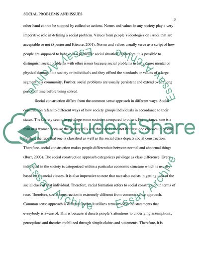 Social Problems and Issues