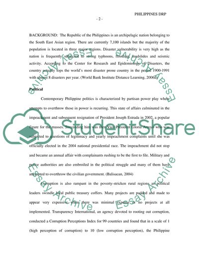 MHE512 Disaster Relief Module 2 SLP