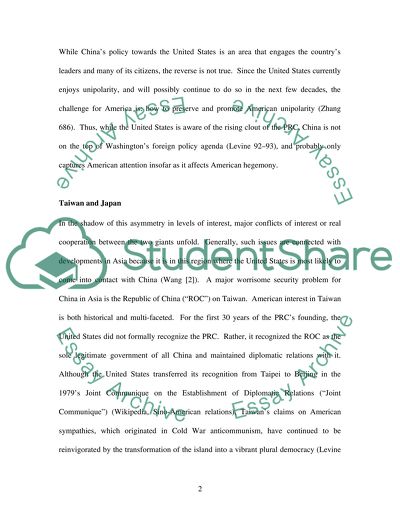 Sino-American Relations