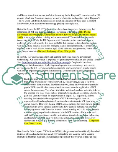 How Has the Use of ICT Has Enhanced the Quality of Learning