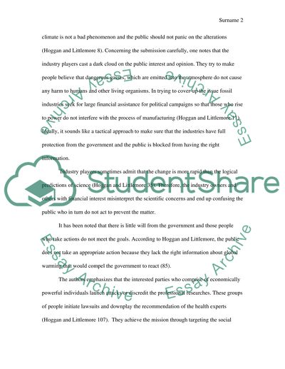 Book Report--Climate Cover-Up: The Crusade to Deny Global Warming