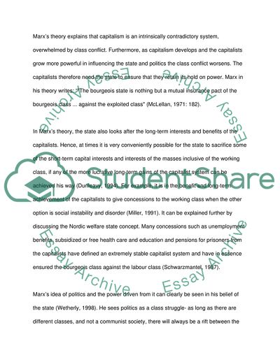 Elites Theory and Marxism Theory in Power and Politics