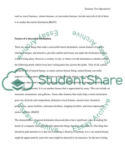 Successful Long-Term Destination Development and Marketing