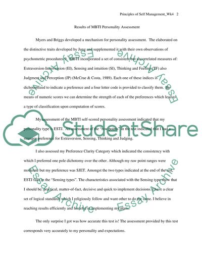 Principles of Self Management_Wk4