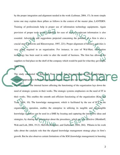 The Strategic Use of Information and Communication Technology