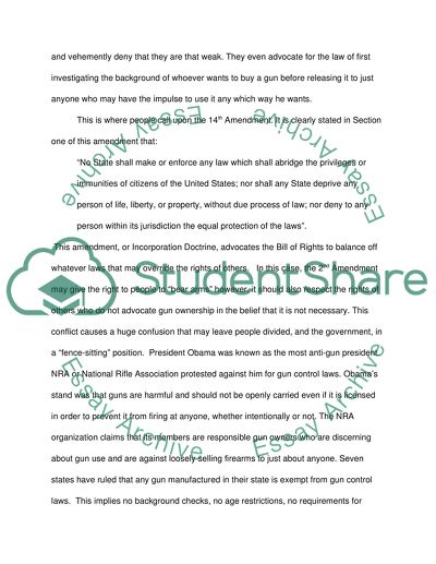 Is Openly Carrying Guns A Justifiable Act