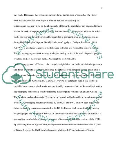 Law of Intellectual Property