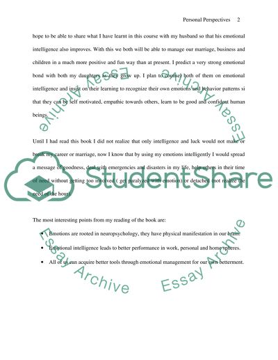 Emotional Intelligence