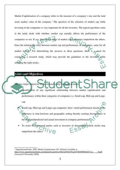 My research proposal