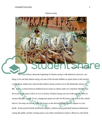 Chariot racing