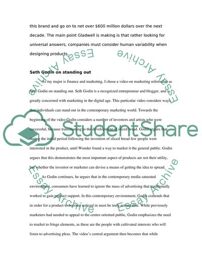 Malcolm Gladwell on Spaghetti Sauce