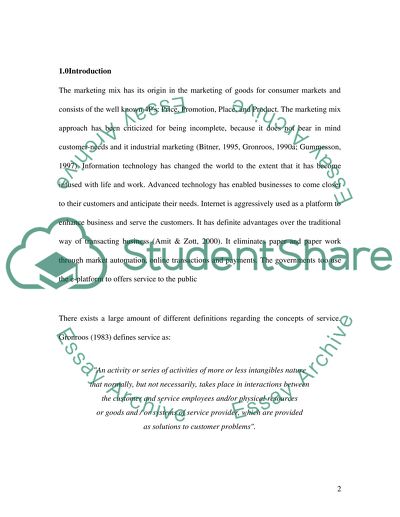 Evaluation of Web-Based Services