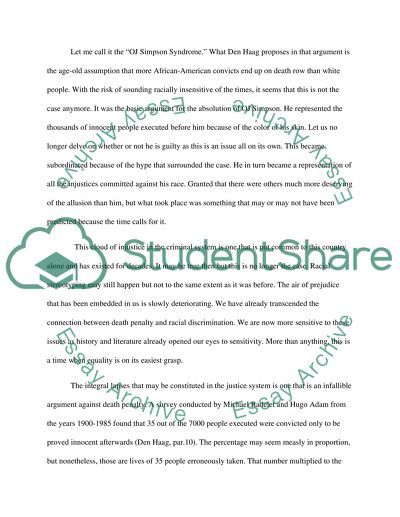 Death Penalty (philosophy)