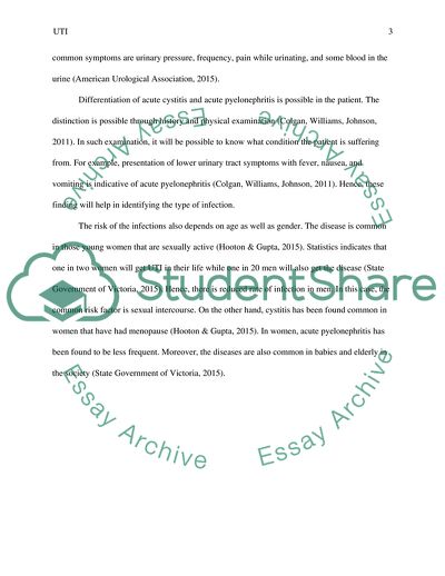 Urinary Tract Infection