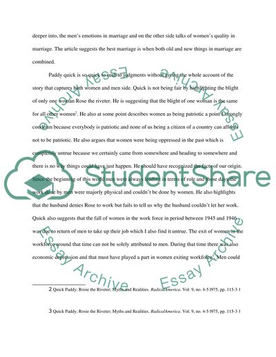 Gender and Womens Rights