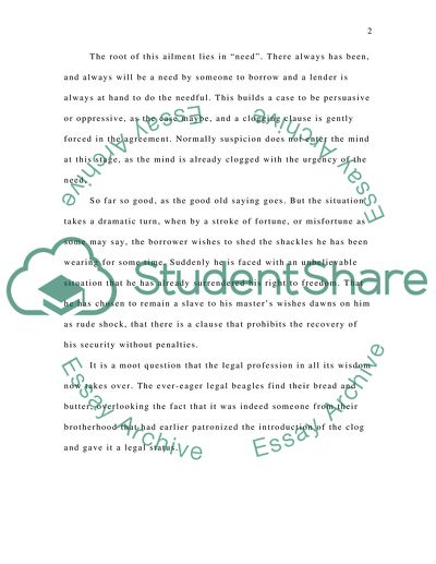 The Equitable Doctrine by Lord Mersey