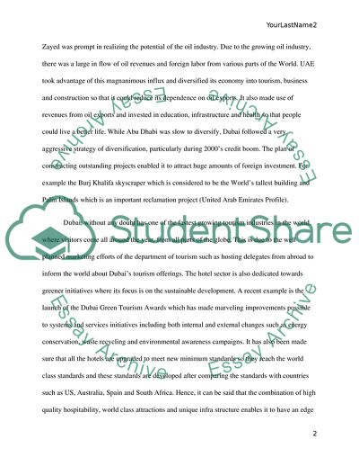 Dubai and it Rapid Transformation