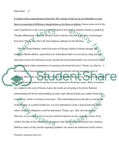 Foundational Values of Islam