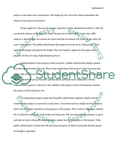 Public formulation and implementation