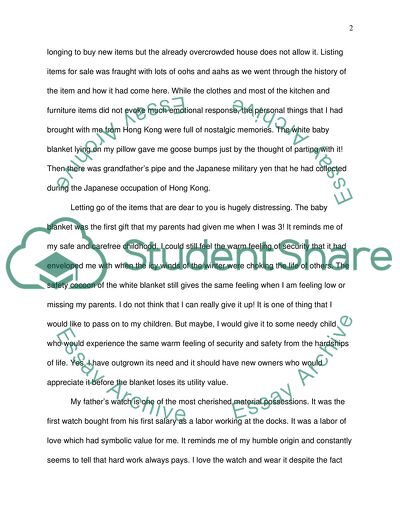 Memories of Material Possessions - All My Life for Sale by Freyer