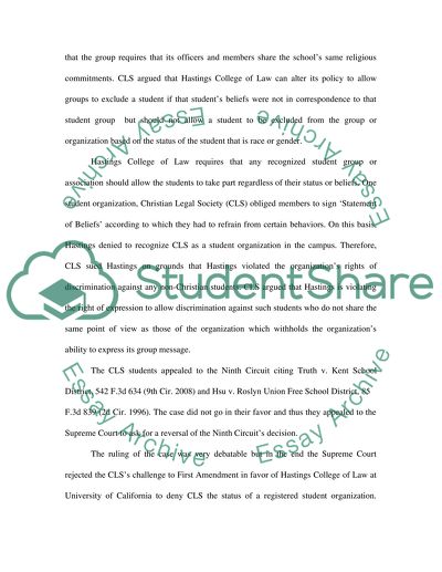 CLS v. Martinez, 561 U. S