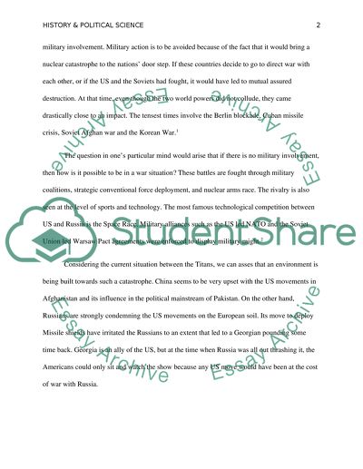 Are Rising U.S. Tensions with Russia and China Signs of a Return to the Cold War