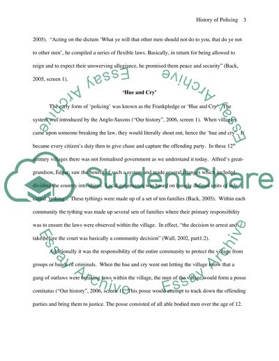 Crime Prevention and Community Policing