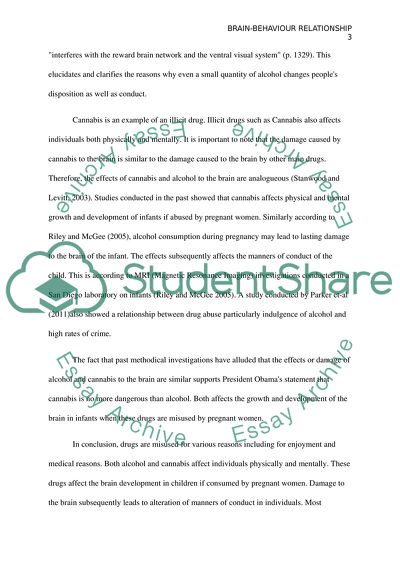 Brain-Behaviour relationship