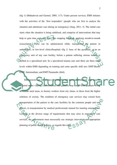 Setting up an Emergency Care Centre in Abuja, Nigeria